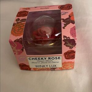 WINKY LUX Cheeky Rose Blush in Vibrant Red